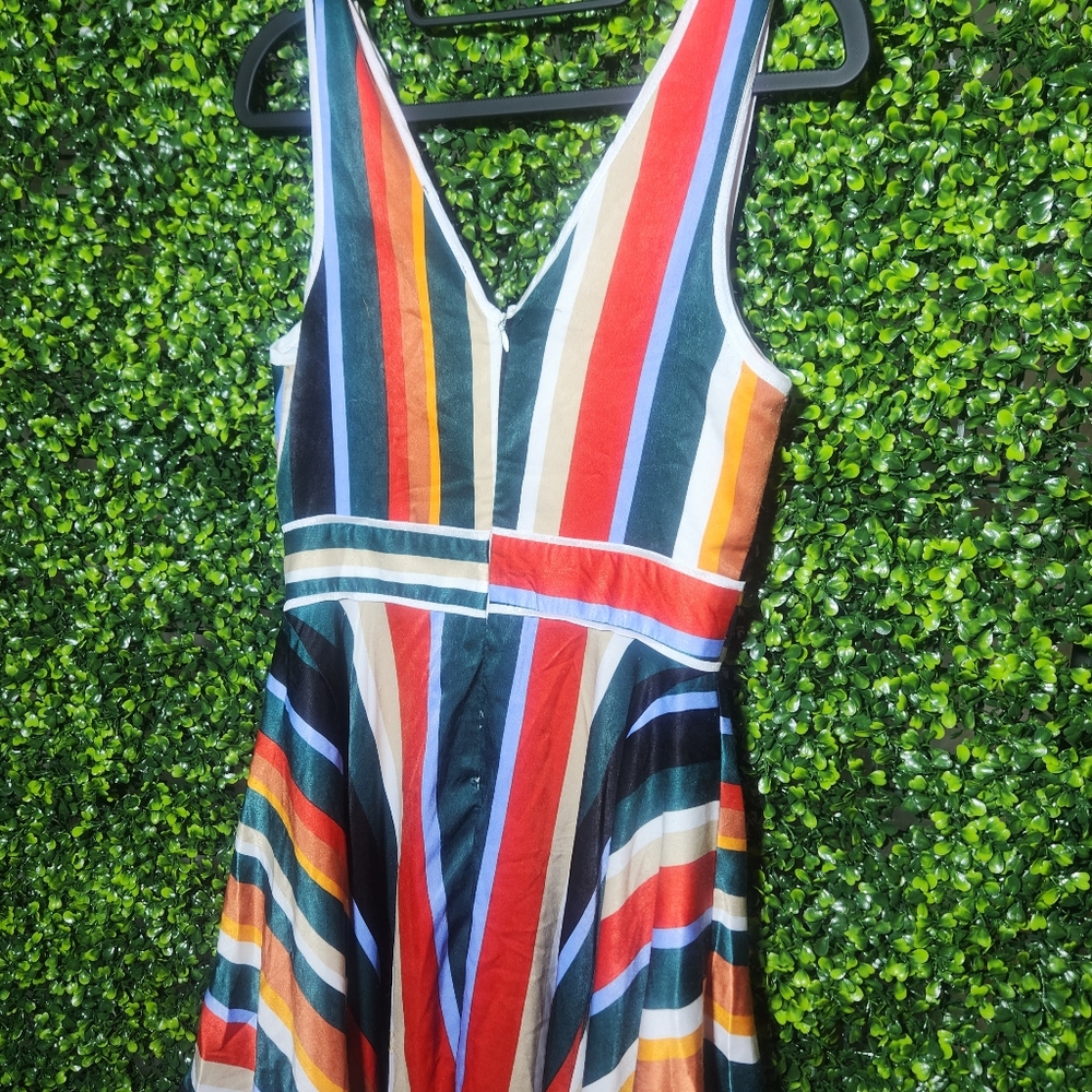 SOLD Multicolor Striped High-Low Dress by Lulus Size Small - Picture 8 of 10